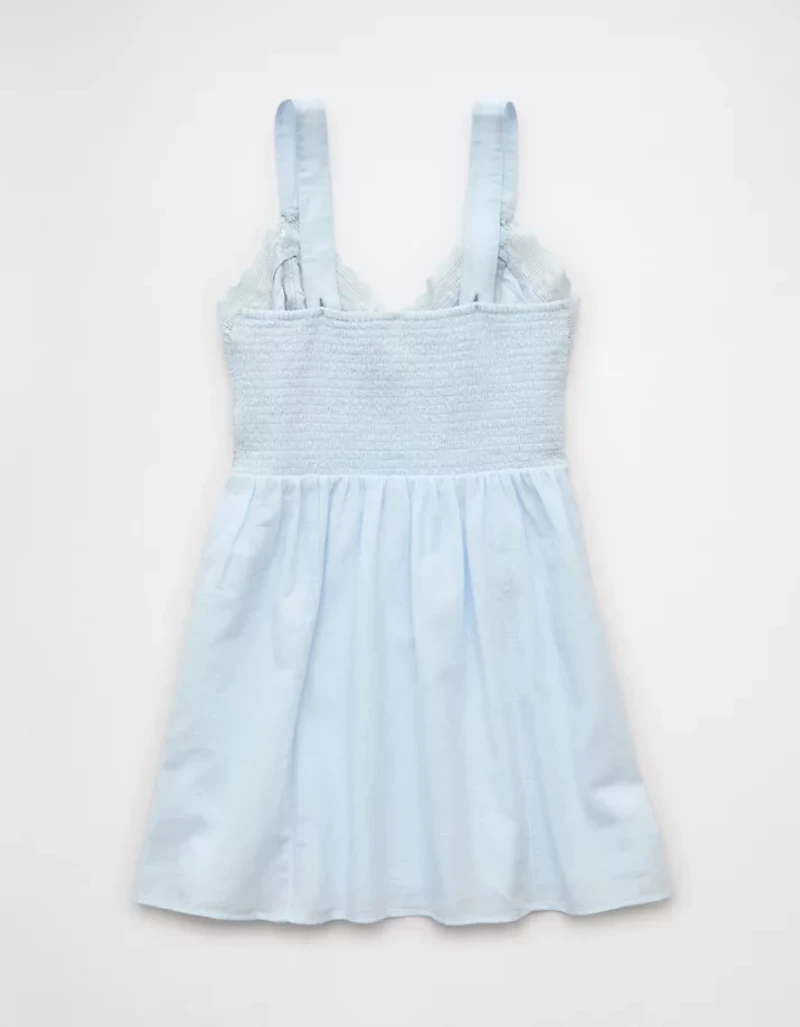 AE V-Neck Lace Mini Dress