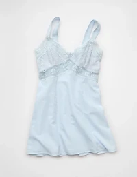 AE V-Neck Lace Mini Dress
