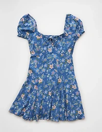 AE Sweetheart Pleated Mini Dress