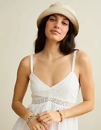 Nuisette à encolure en V de style minirobe AE