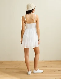 Nuisette à encolure en V de style minirobe AE