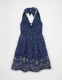 Minirobe dos nu à trou de serrure AE