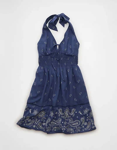 Minirobe dos nu à trou de serrure AE