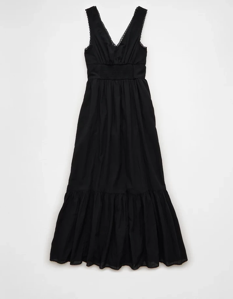 AE Tie-Front Midi Dress