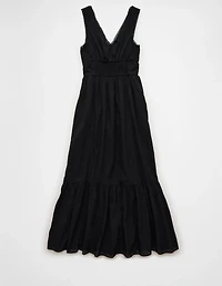 AE Tie-Front Midi Dress