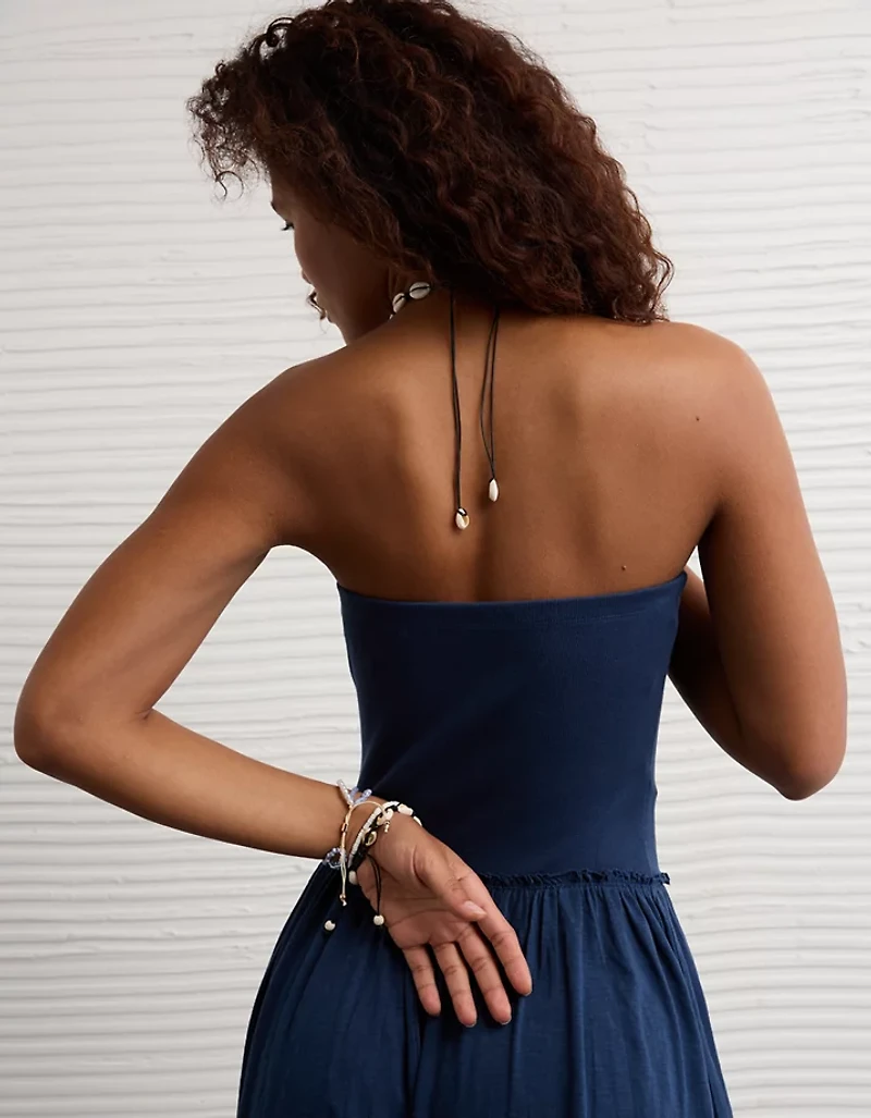 AE Sunchaser Strapless Midi Dress