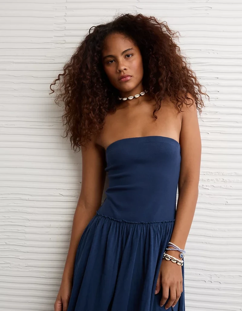 AE Sunchaser Strapless Midi Dress