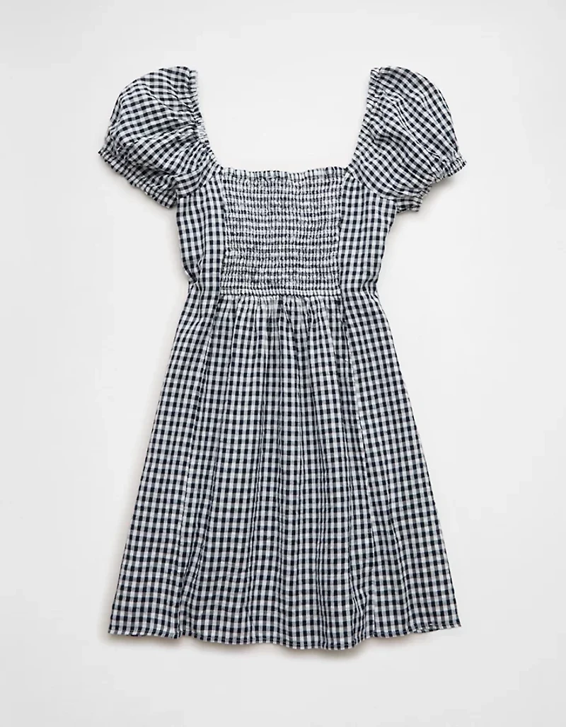 AE Sweetheart Button-Up Mini Dress