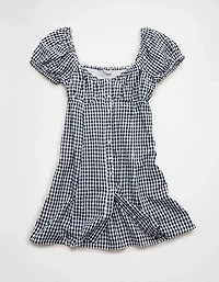 AE Sweetheart Button-Up Mini Dress