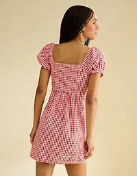 AE Sweetheart Button-Up Mini Dress