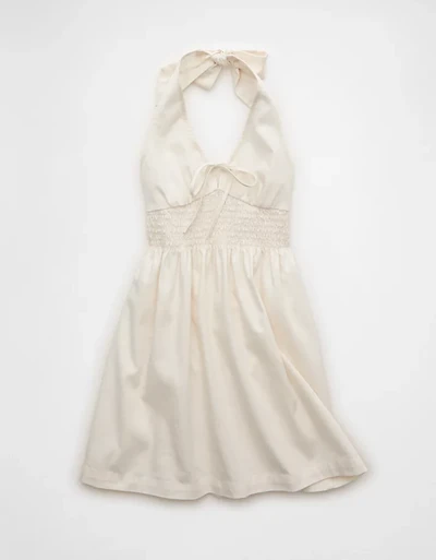 AE Halter Keyhole Mini Dress