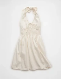 AE Halter Keyhole Mini Dress