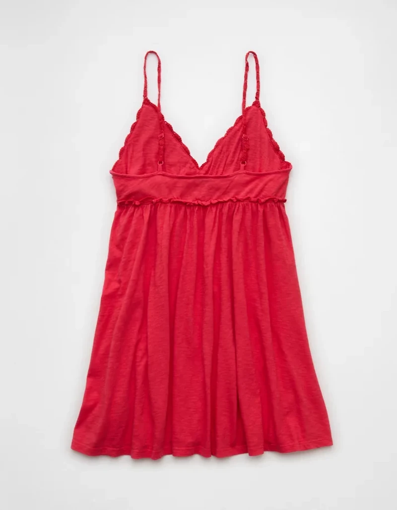 AE Sunchaser Crochet Mini Dress