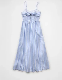 AE Strapless Corset Midi Dress