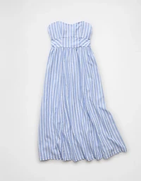 AE Strapless Corset Midi Dress