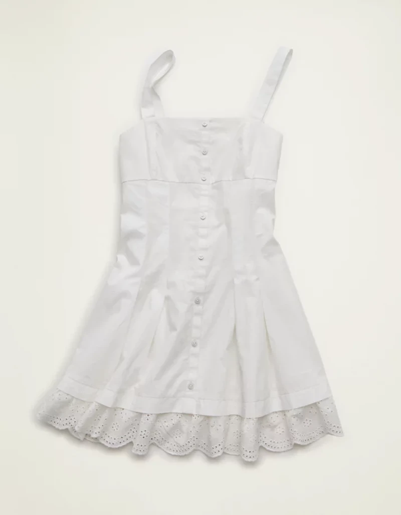 AE Button-Up Mini Dress