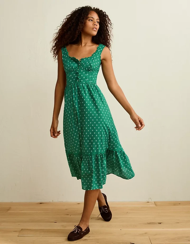 AE Catie Corset Midi Dress
