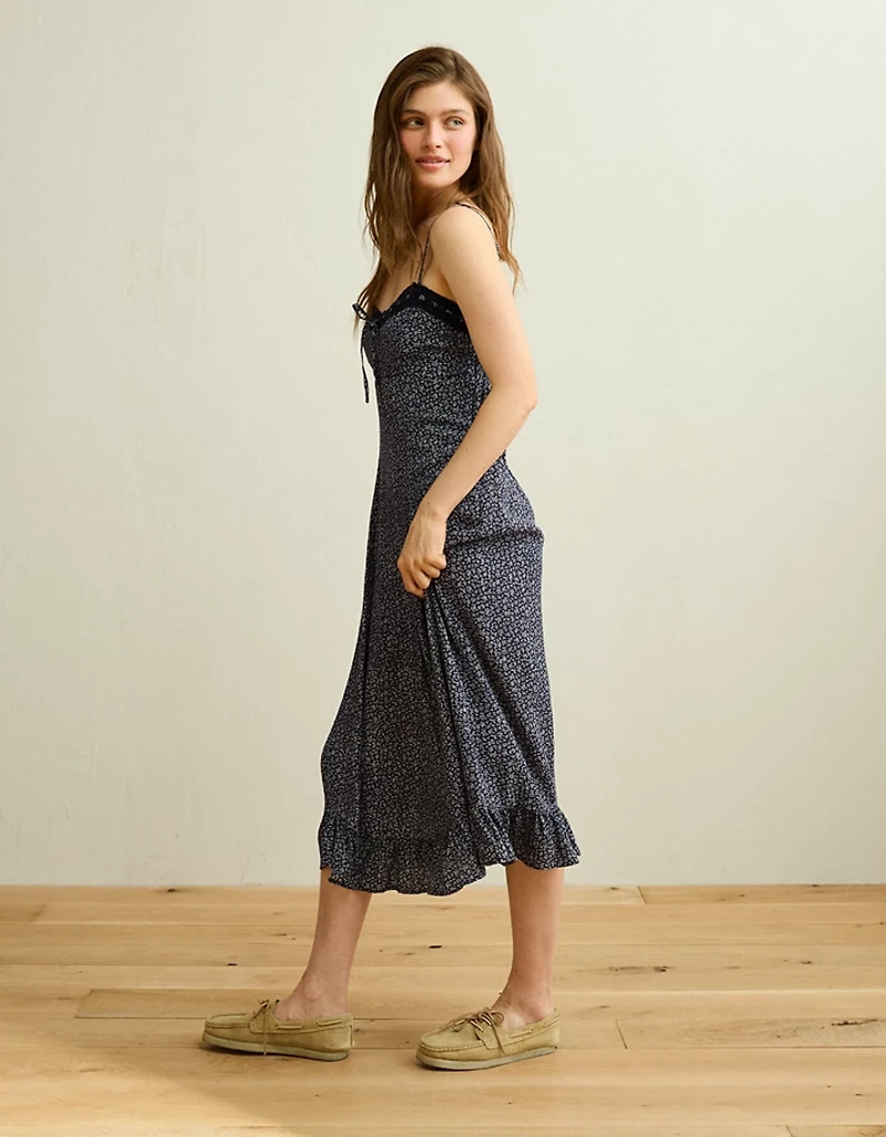 AE Sweetheart Slip Midi Dress