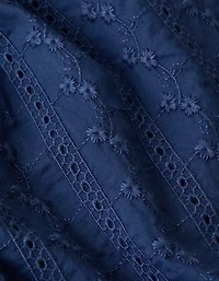 Minirobe à mancherons nouée l'avant AE