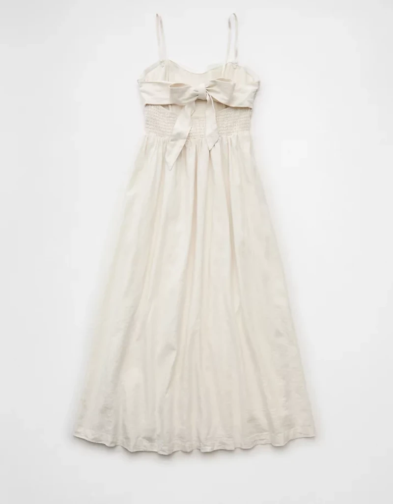 AE Strapless Corset Midi Dress