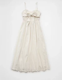 AE Strapless Corset Midi Dress