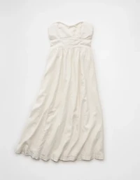 AE Strapless Corset Midi Dress