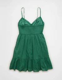 AE V-Neck Babydoll Mini Dress