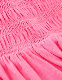 Robe mi-longue en tricot à smocks Sunchaser AE