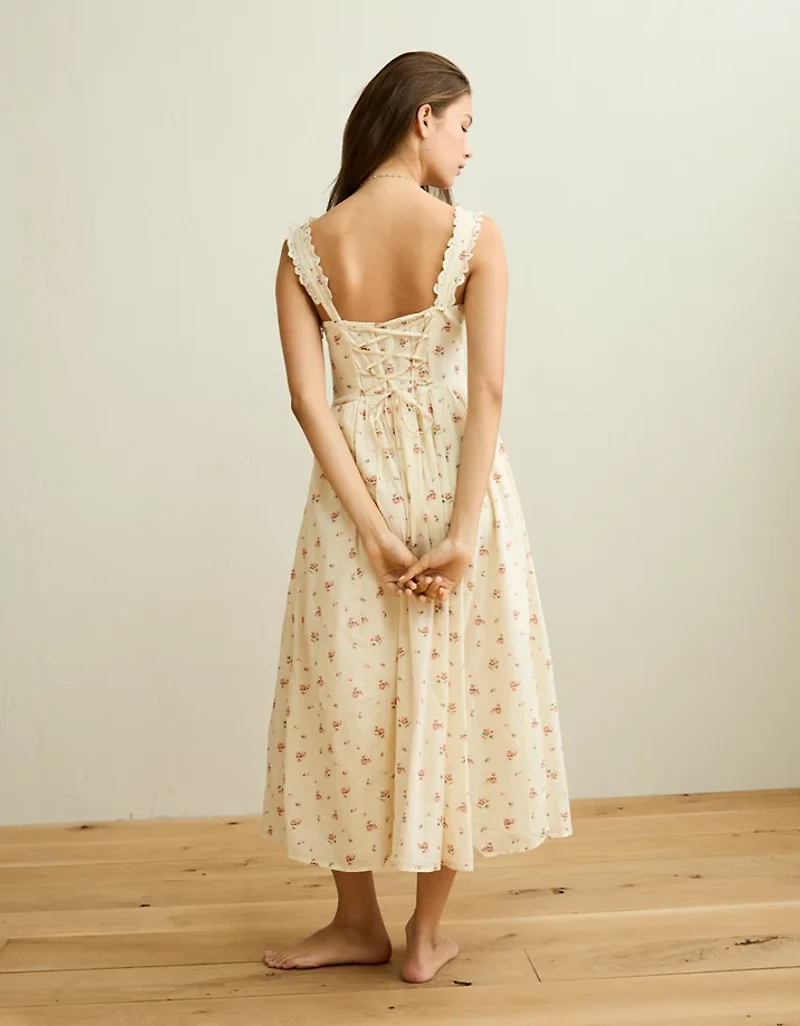 AE Sweetheart Corset Midi Dress
