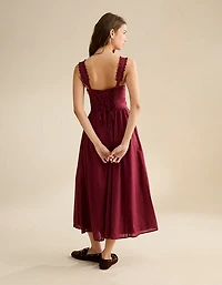 AE Sweetheart Corset Midi Dress