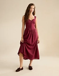 AE Sweetheart Corset Midi Dress