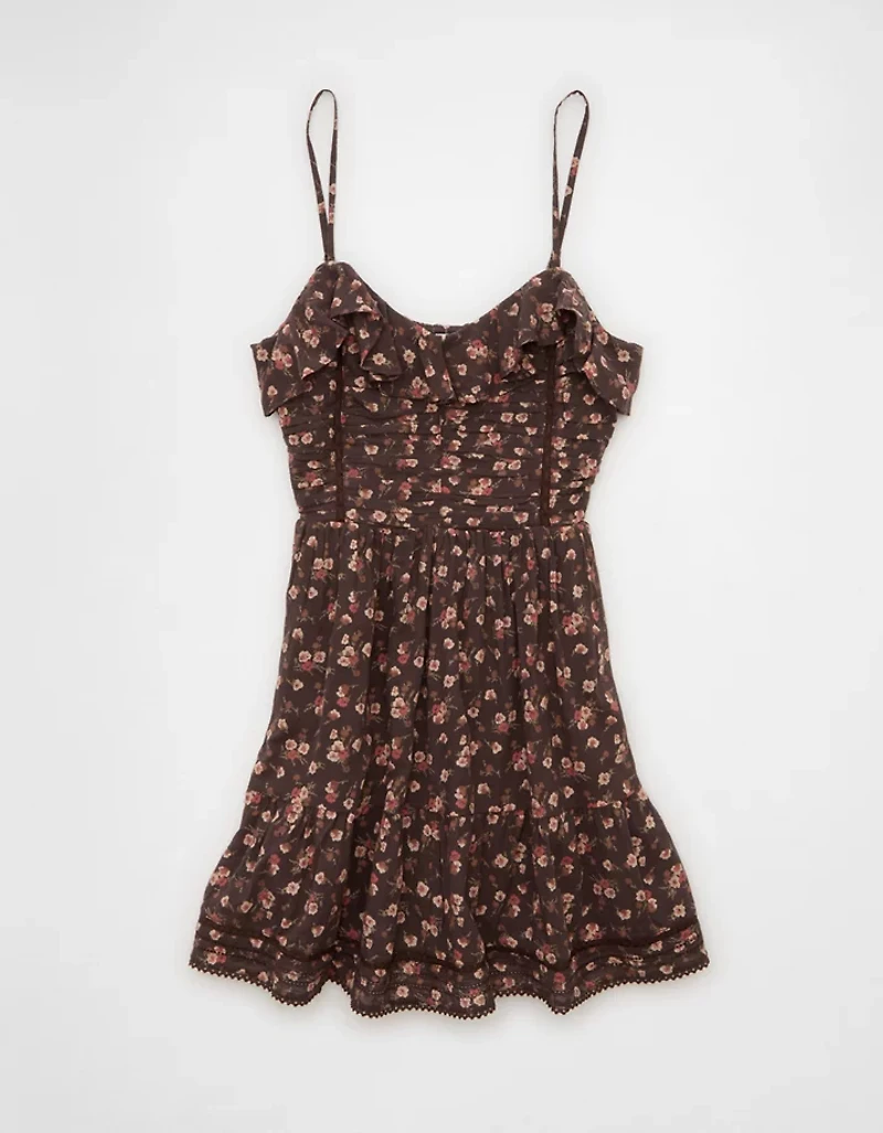 AE x Stagecoach Ruched Mini Dress