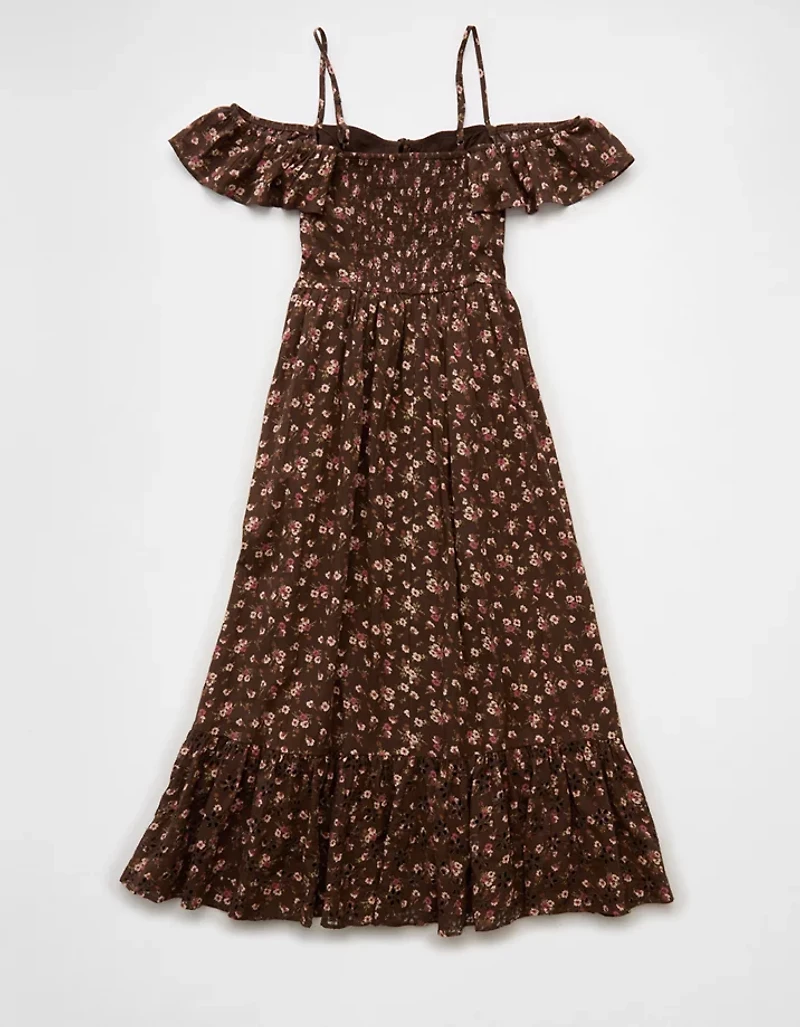AE x Stagecoach Off-The-Shoulder Midi Dress