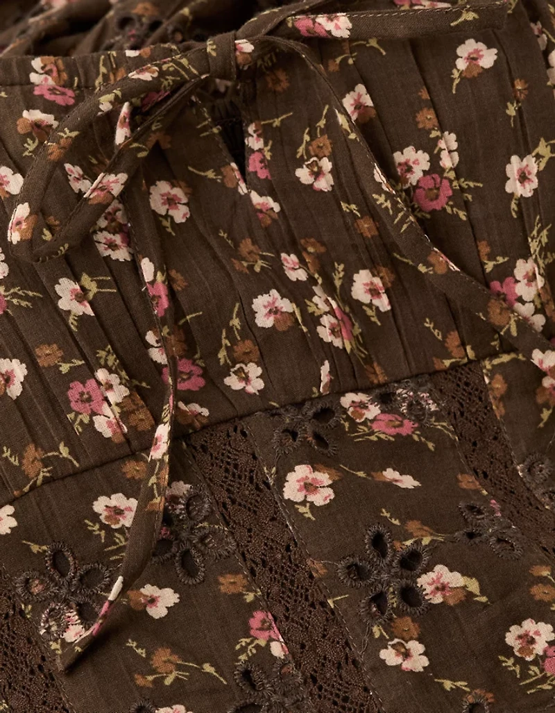 AE x Stagecoach Off-The-Shoulder Midi Dress