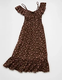 AE x Stagecoach Off-The-Shoulder Midi Dress