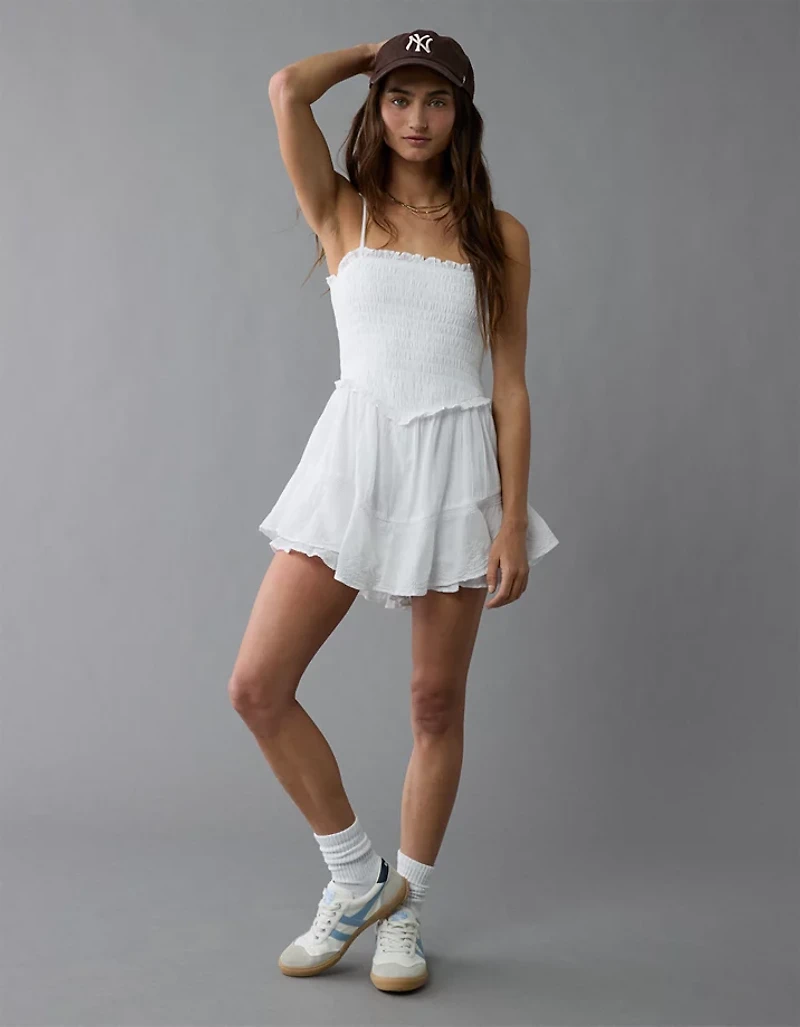 AE Bella Ruffle Tiered Romper