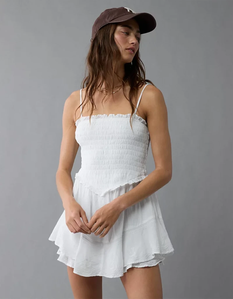 AE Bella Ruffle Tiered Romper