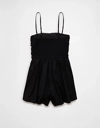 AE Strapless Ruched Bodice Romper