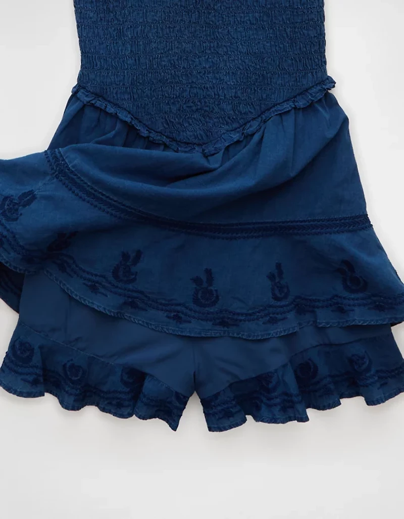 AE Bella Ruffle Tiered Romper