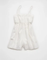 AE Lace Pintuck Romper