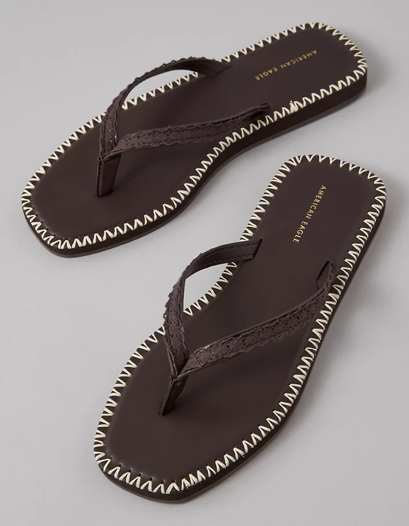 AE Textured Overlay Flip Flop