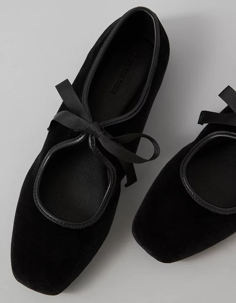 AE Bow Mary Jane Flat
