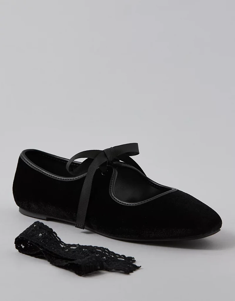 AE Bow Mary Jane Flat