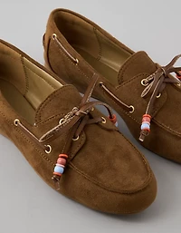AE Faux Suede Boat Shoe