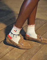 AE Faux Suede Boat Shoe