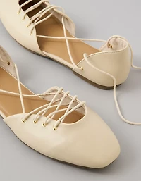 Chaussures plates lacées AE