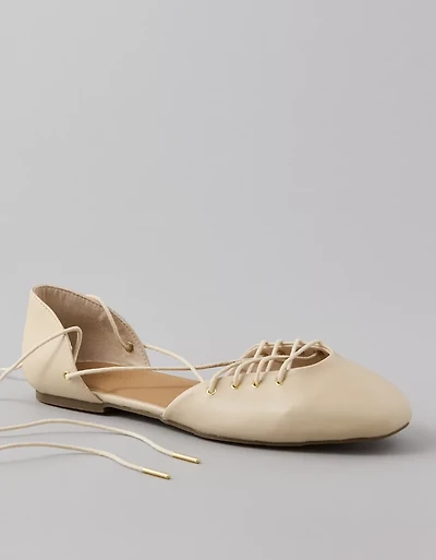 AE Lace-Up Flat