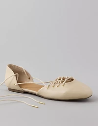 Chaussures plates lacées AE