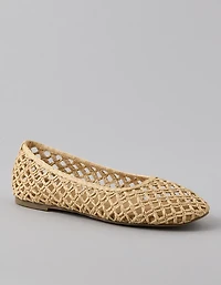 AE Raffia Ballet Flat
