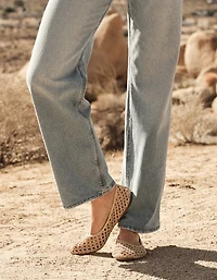 AE Raffia Ballet Flat